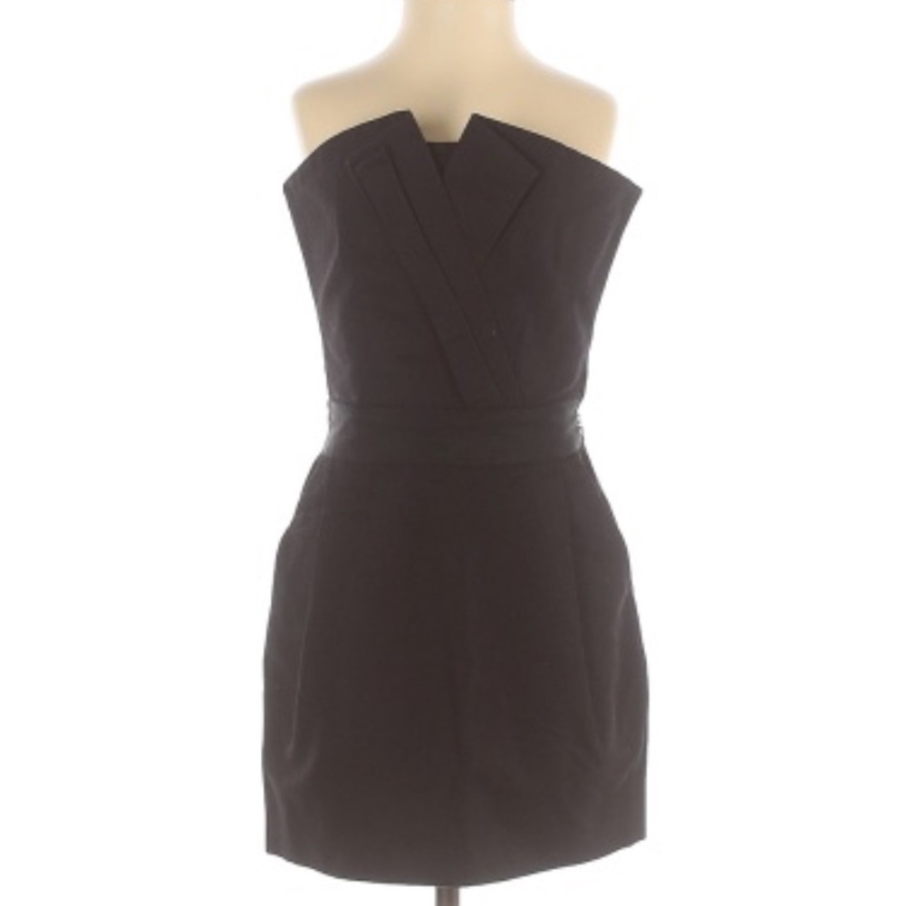 Jenni Kayne black short dress size 2 strapless